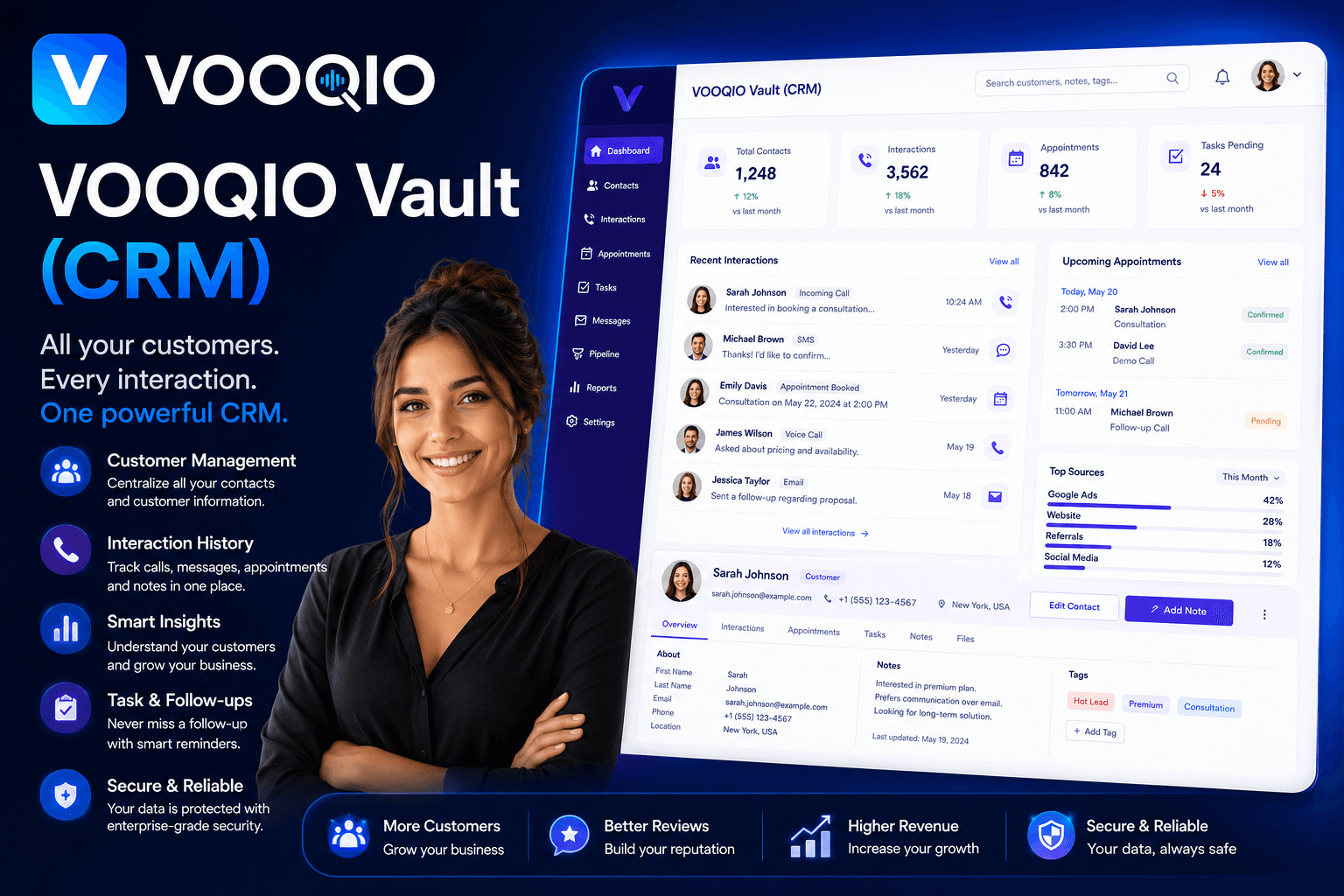 Review Guard — AI-powered Google review requests with owner approval